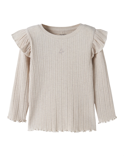 Name it - NMfNinna Slim Top - Peyote Melange